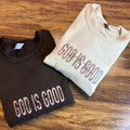 God is Good Embroidered Sweatshirt EM1709S