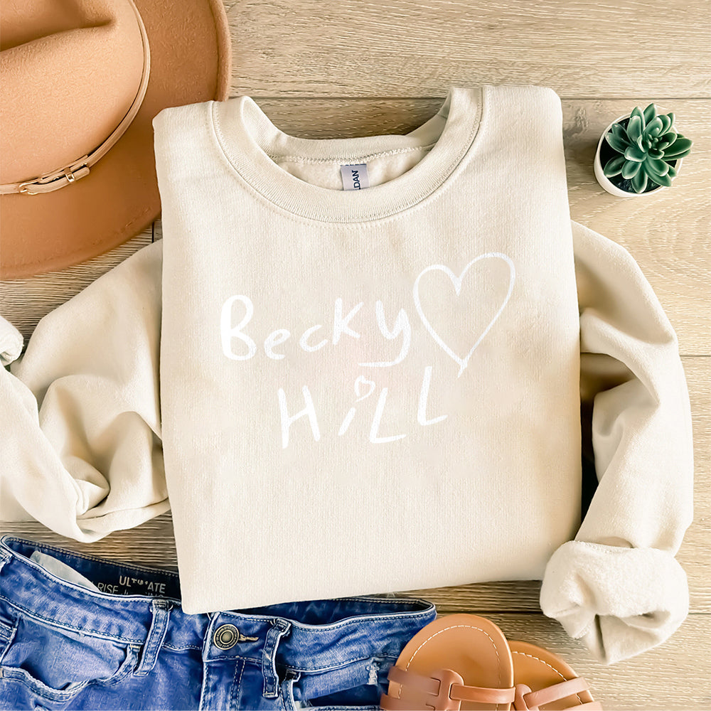 Becky Hill T-Shirt heart becky Hill T Shirt Inspired I Tour Fashion Concert 2024 Pop Music RNB Kids all sizes MS0410 01