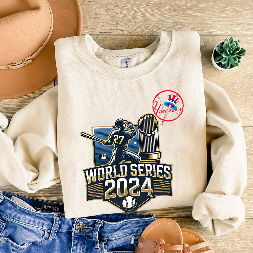 Yankees World Series Tee, New York Yankees PNG, Vintage Limited Edition Fan Gear T-PNG, Champs Celebration Hoodie T15 TD28