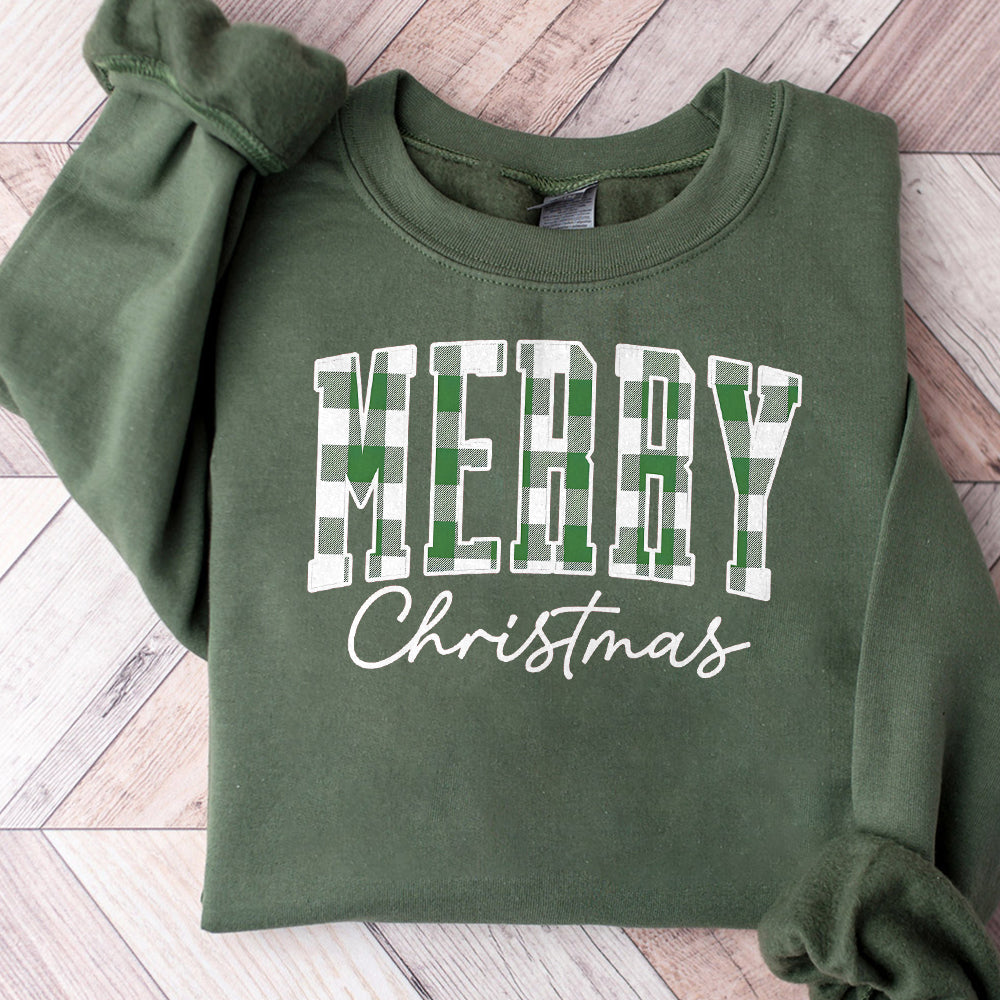 Merry Christmas Png, Buffalo Plaid Png, Christmas Family Png, Xmas Gift Idea, Woman Xmas Png, Cute Winter Holiday Png S161 1 SNA