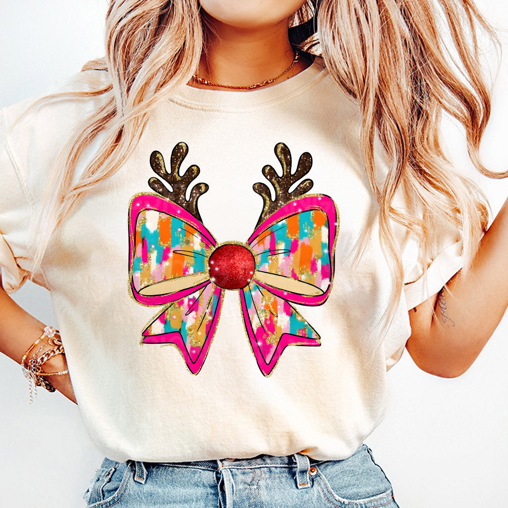 Glitter colorful pink christmas png bundle, Pink christmas png, christmas png, glitter christmas tree cakes png, colorful coquette bows png PNG1510 08 1 NPN