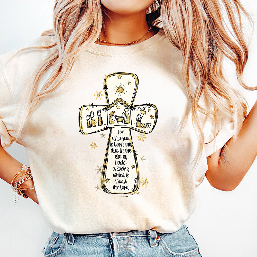 Jesus Christmas Png, Christmas Cross Png, Nativity Scene Png, Oh Holy Night Png, Bible Verse Png, Christian Christmas Png, Digital Download S61 BAA