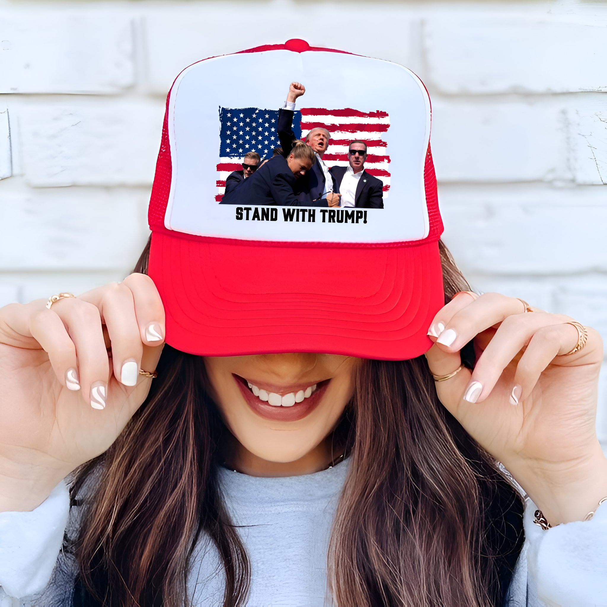 Trump Injury Trucker Hat,Trump Injury Tribute,Stand With Trump,Trump Back Again,Trump Wanted For President 2024 Tu1