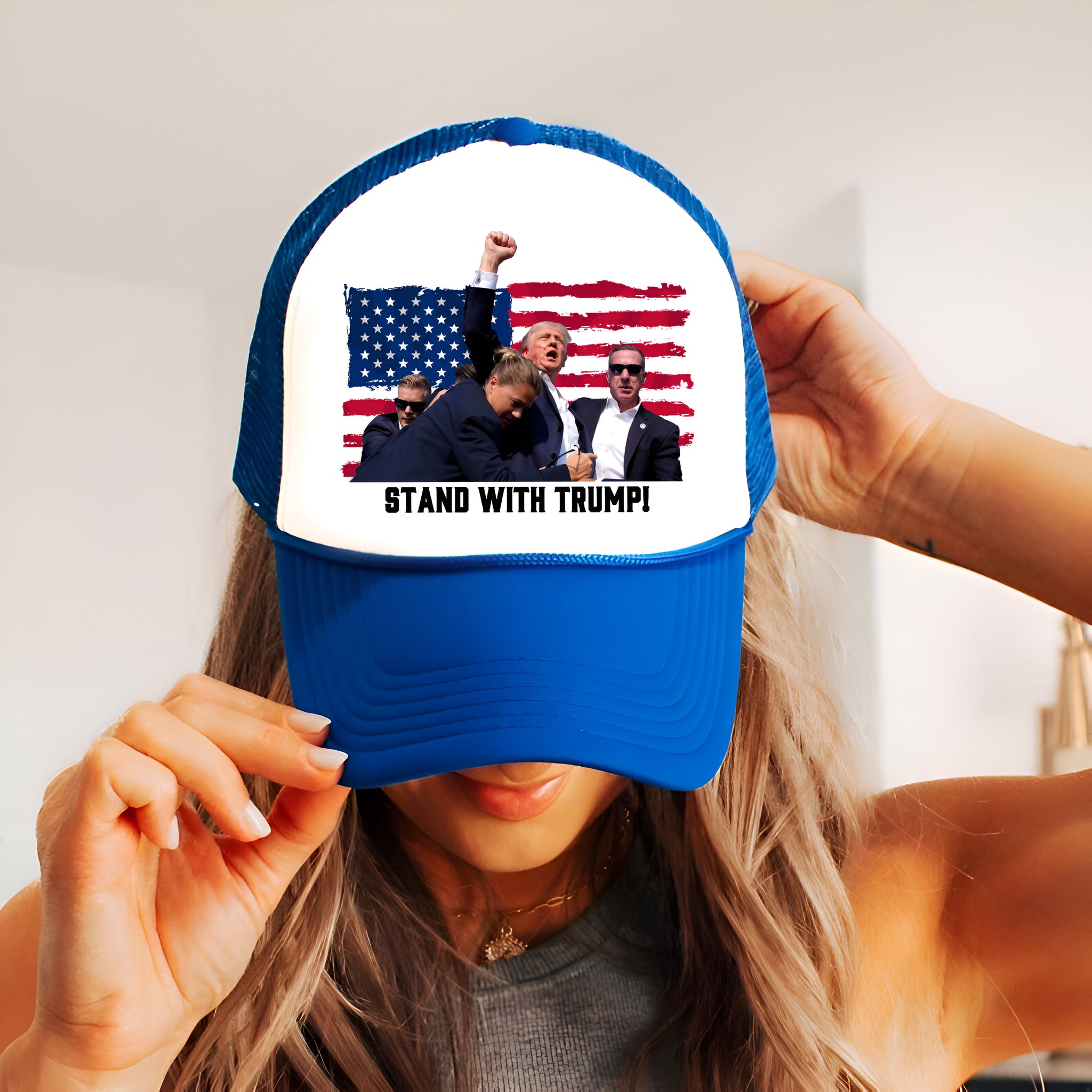 Trump Injury Trucker Hat,Trump Injury Tribute,Stand With Trump,Trump Back Again,Trump Wanted For President 2024 Tu1