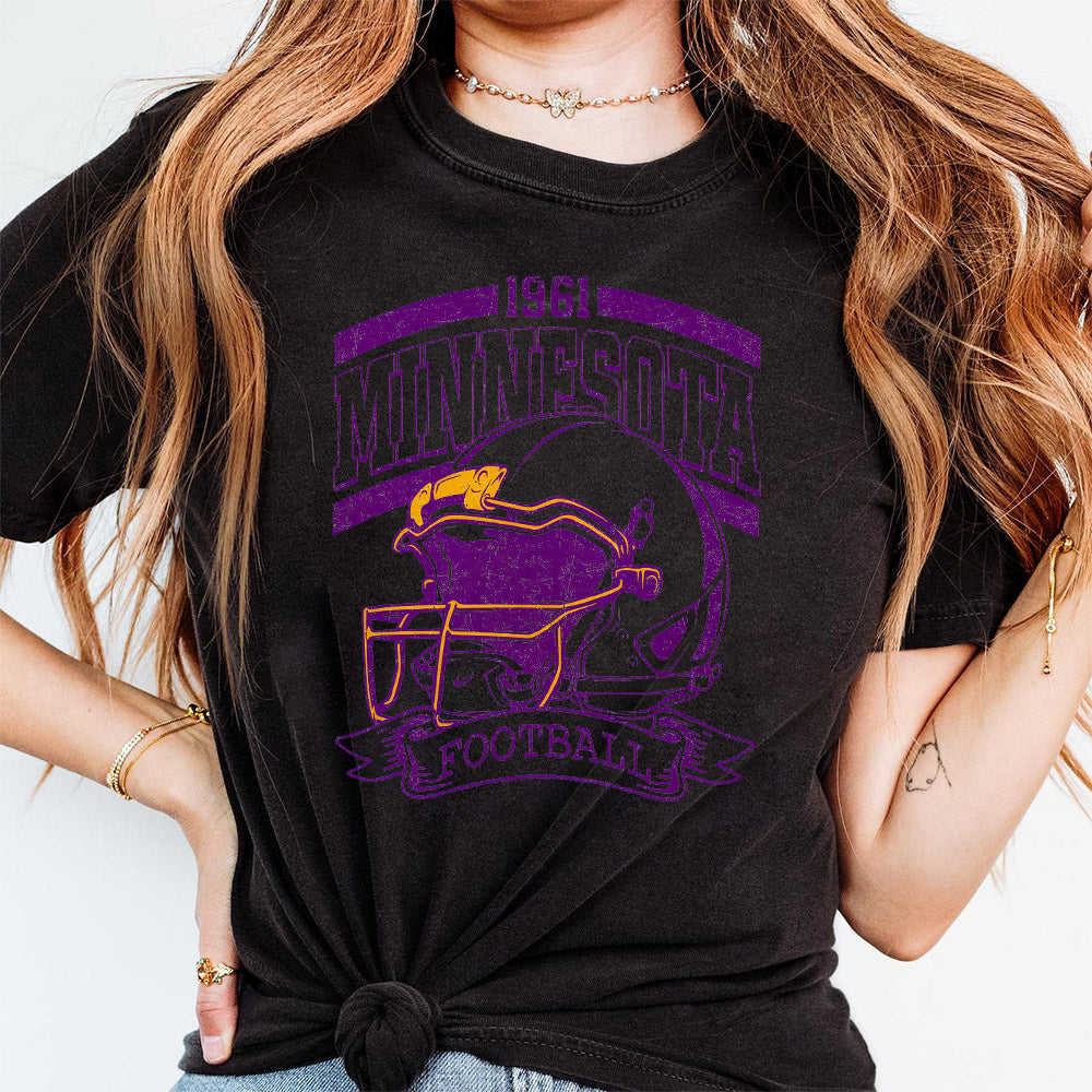 Vintage 90s Style Minnesota Football Sweatshirt, Game Day Shirt, Minnesota Team Football Shirt, Sunday Minnesota, Minnesota Football SP1010 08