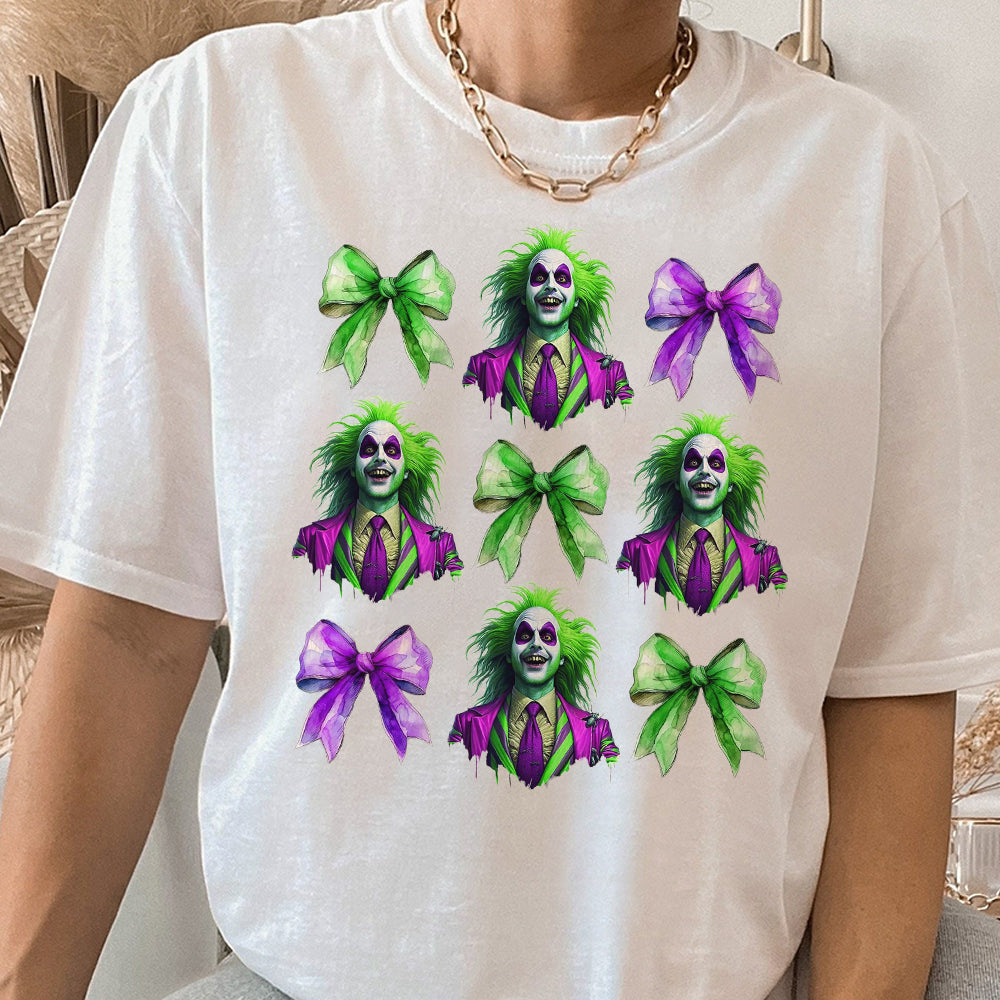 Green Beetle Halloween Movie, you're the ghost with the most,trending beetlejuice, coquette girly Shirt t-shirt  BBB