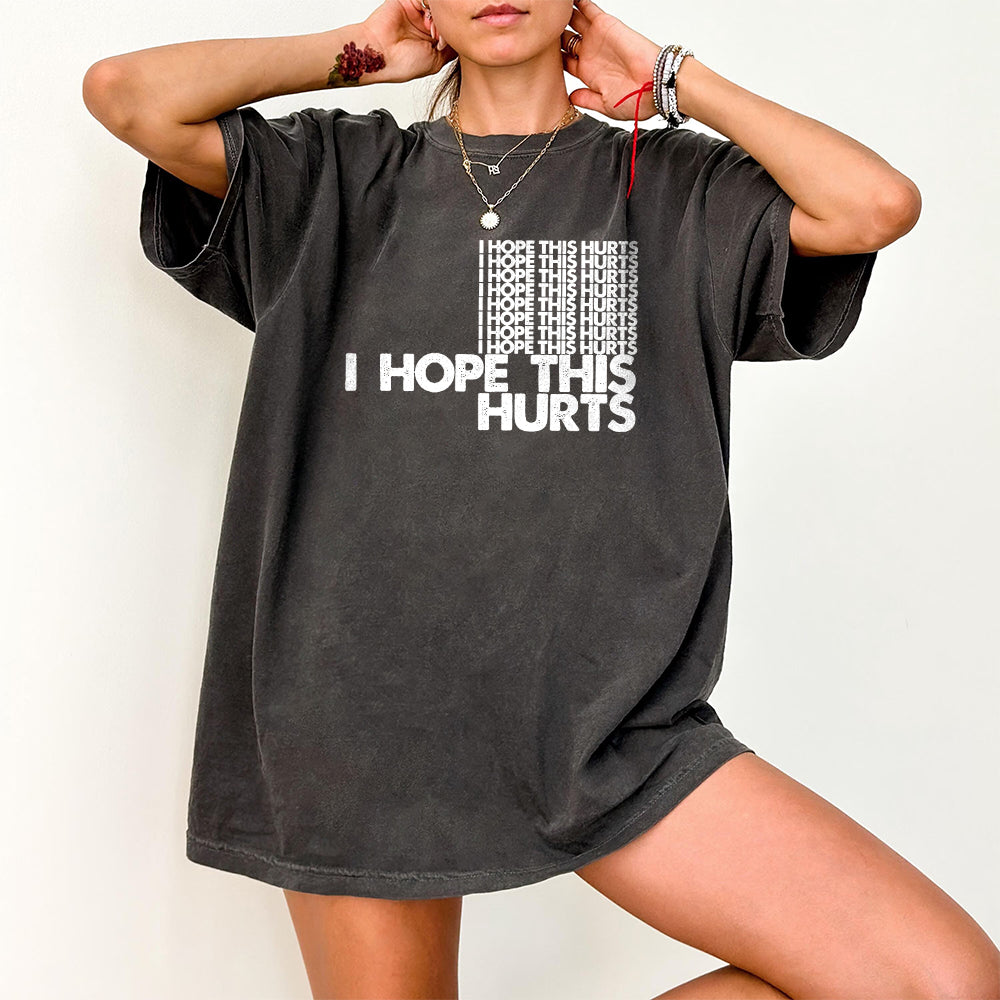 Mouthwashing Video Game T-PNG, Gaming Tee, Unisex Cotton Top Tee, Gamer Gift Tee, Print PNG ,I Hope This Hurts T22 v2 TD28