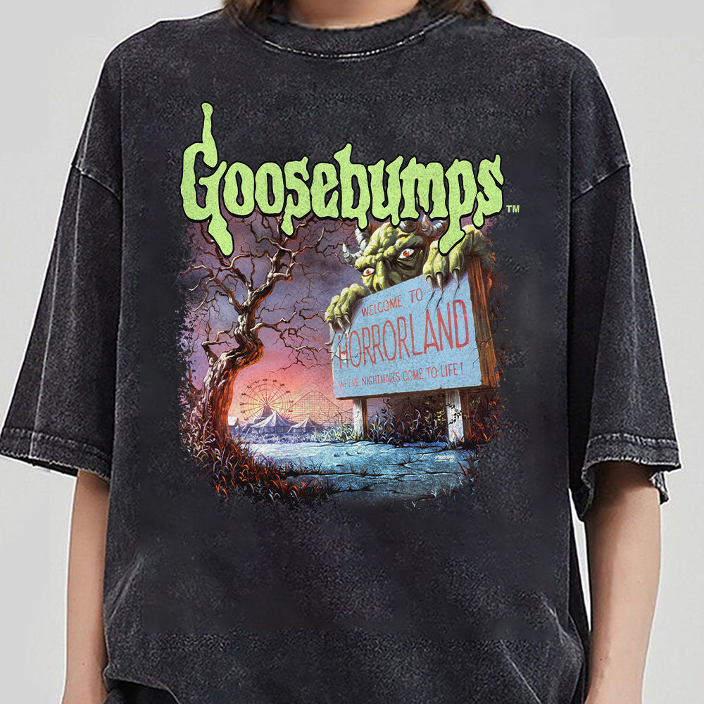 Bundle R.L.Stine Goosebumps Halloween Shirt, Horrorland Shirt, Goosebumps Shirt, Goosebumps Halloween Shirt, Horror Book Shirt AAA