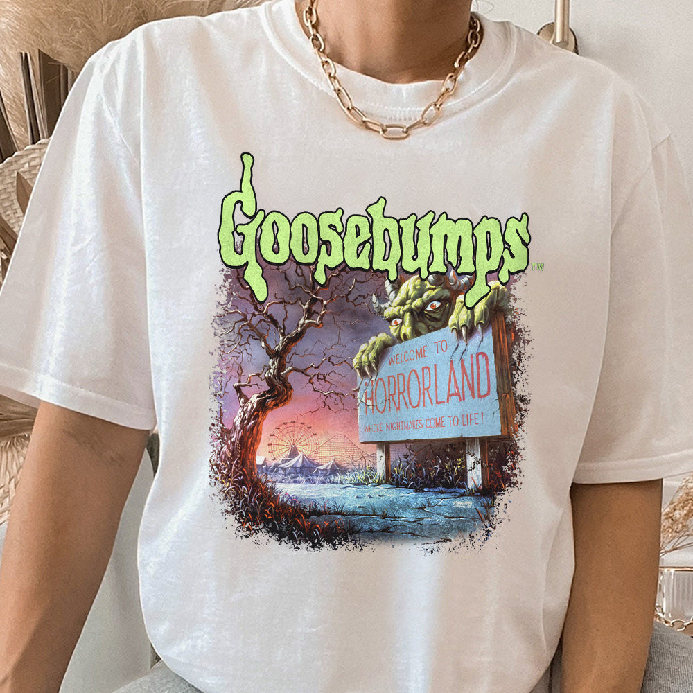 Bundle R.L.Stine Goosebumps Halloween Shirt, Horrorland Shirt, Goosebumps Shirt, Goosebumps Halloween Shirt, Horror Book Shirt AAA