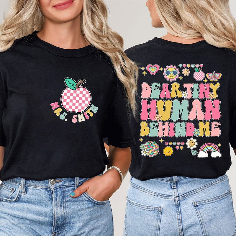 Literary Little Women Teacher Two Sided T-Shirt 2MAT68