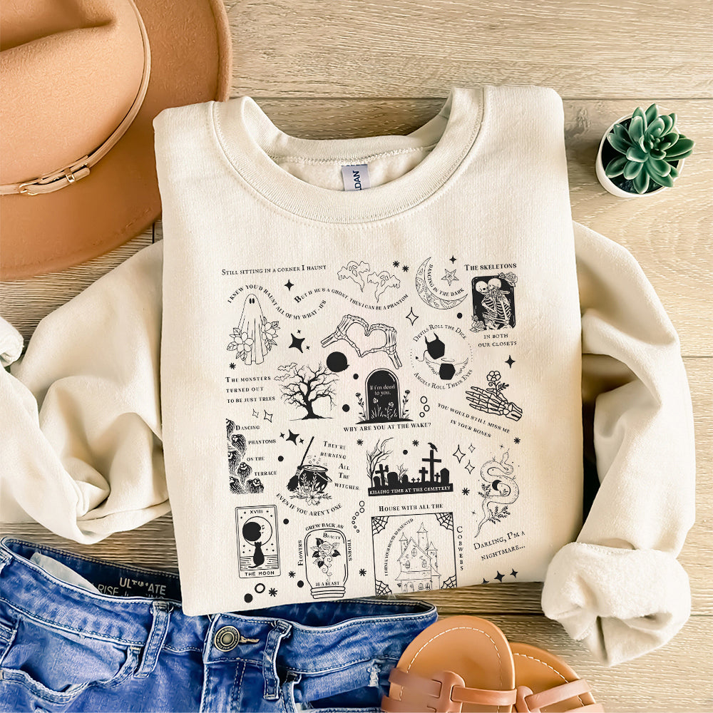 Halloween Png, Halloween Songs Png, Halloween Lyrics Png, Halloween Pumpkin Png, Spooky Season, Fall Season Png, Ghost SweatPng PNG0810 06 1 NPN