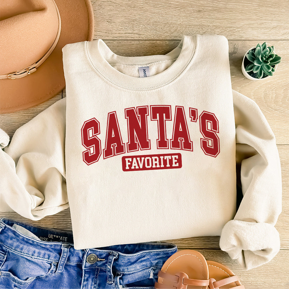 Santa's Favorite Png, Christmas Pngs, Funny Christmas Png, Christmas Crewneck, Christmas Sweater, Santa's Favorite, Holiday Gift SNA