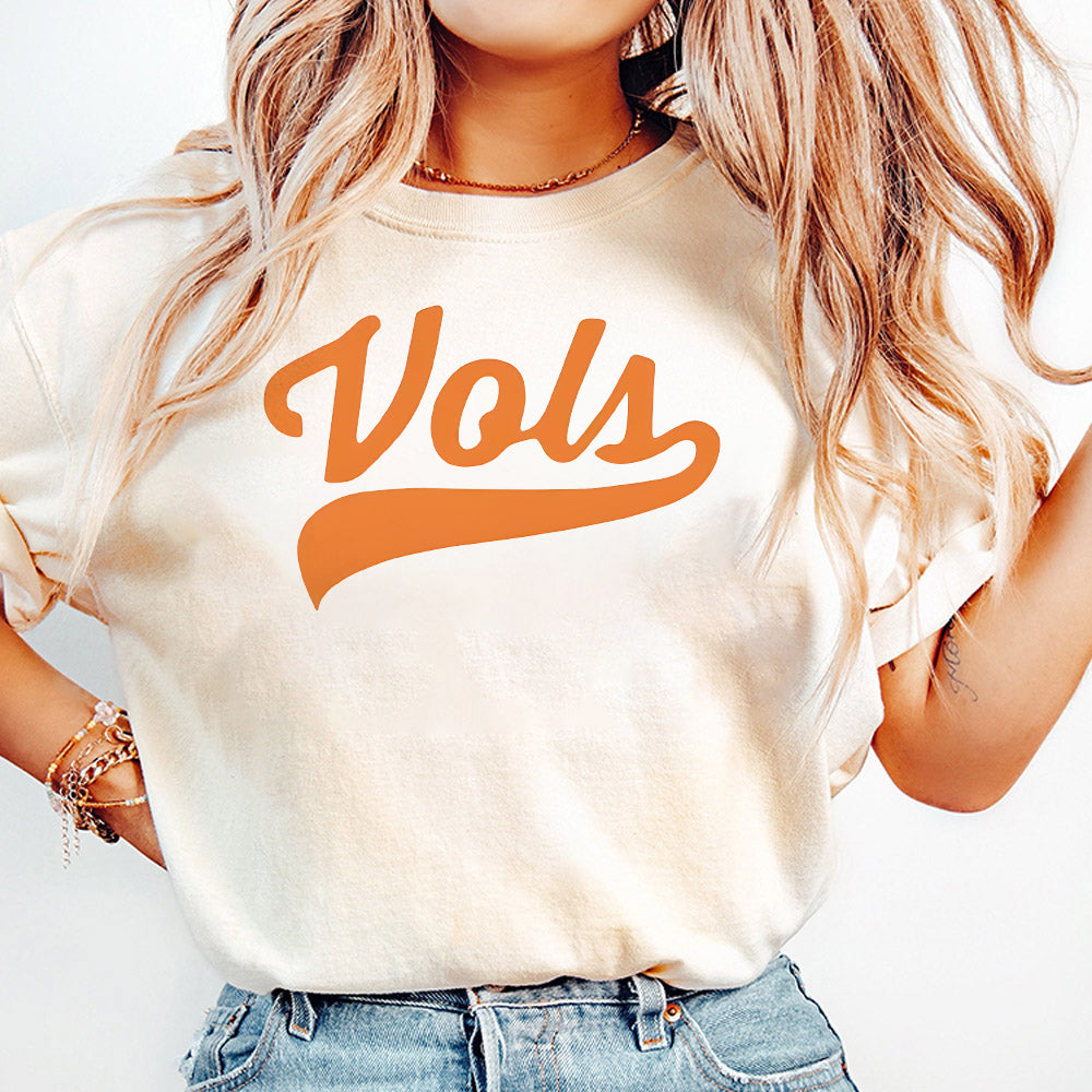 Vols Comfort Tshirt Retro Vintage Aesthetic Vols tshirt Tennessee tee Vols Garment Dyed Shirt Tennessee Game Day Unisex Tee SP1010 11