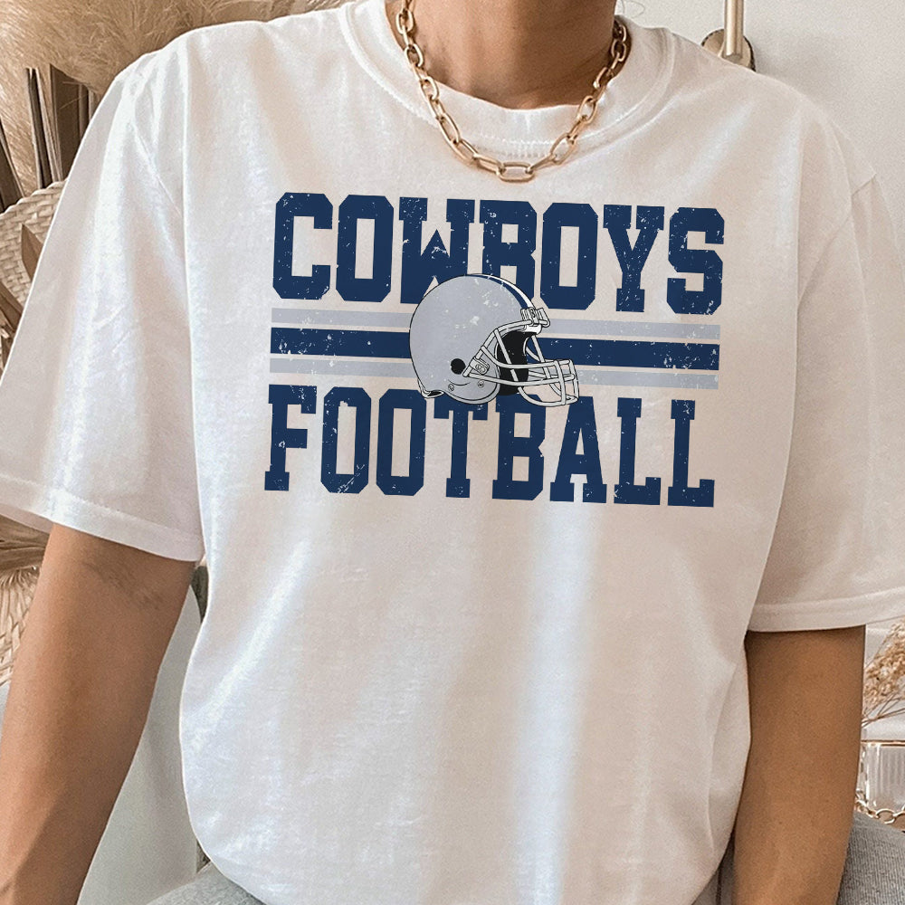 Cowboys Football Sweatshirt, Dallas Cowboys Game Day Shirt, Dallas Fan Apparel, Football Season Sweater, Cowboys Fan Gift, Vintage Cowboys AAA TDCAO