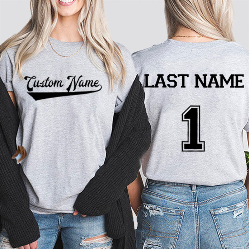 Personalized Club De Maestras Chidas Teacher Two Sided T-Shirt 2MAT68