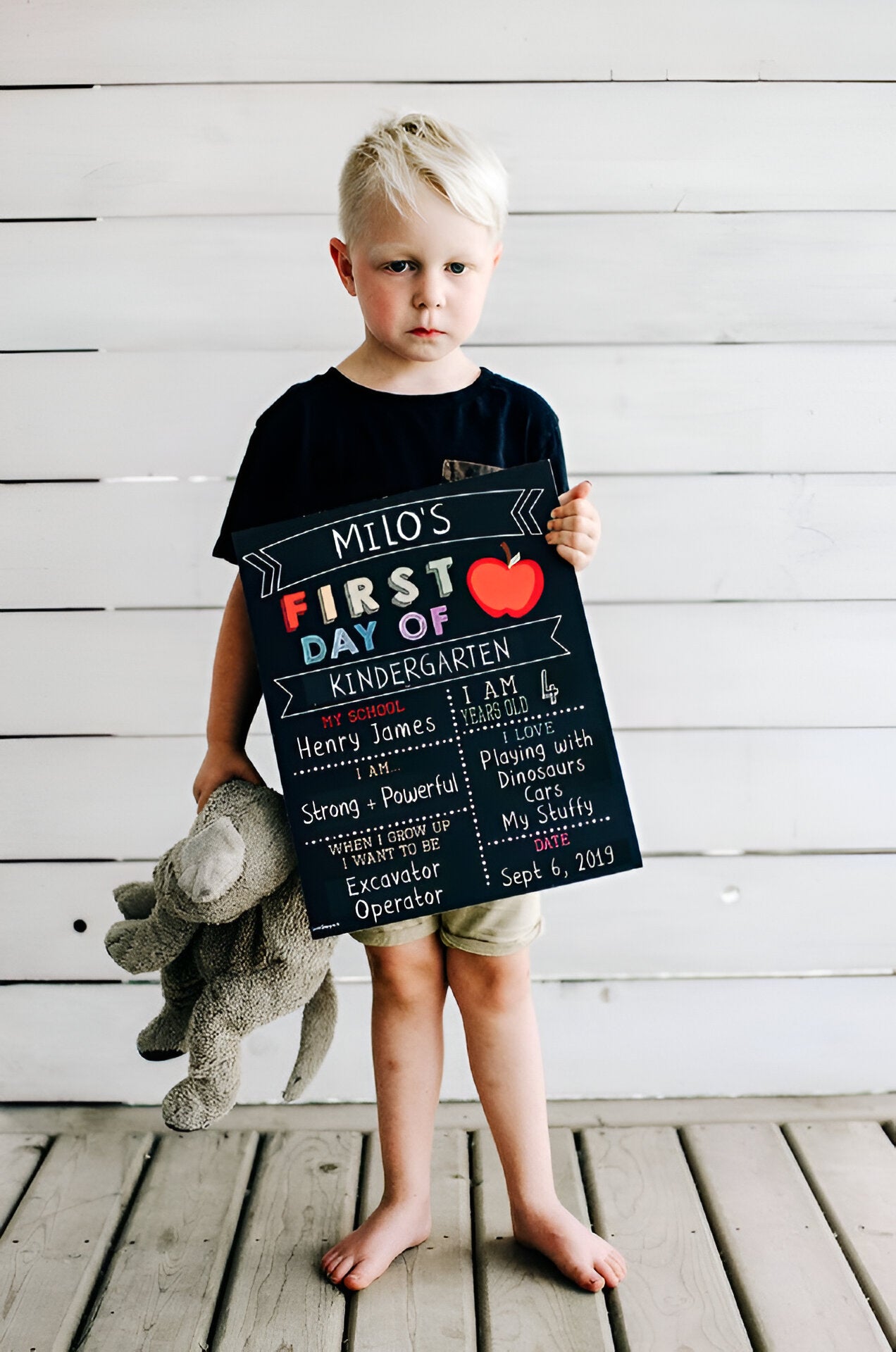 Reusable 2-in-1 First & Last Day of School Sign, first day of school sign, back to school, last day of school sign, first day sign Scsign