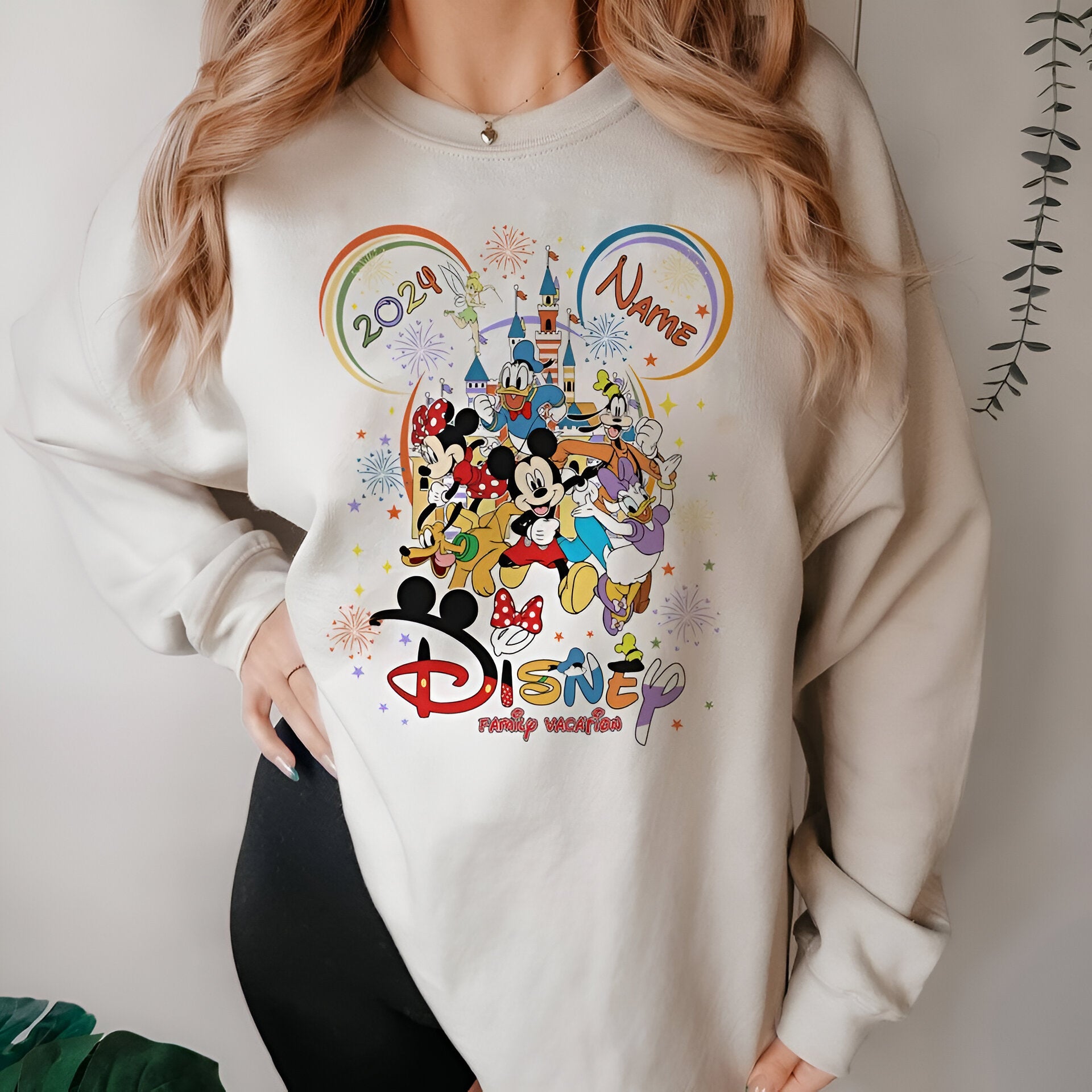 Custom 2024 Disney Family Vacation Shirts, Disney Castle 2024 Shirts DH2007 02