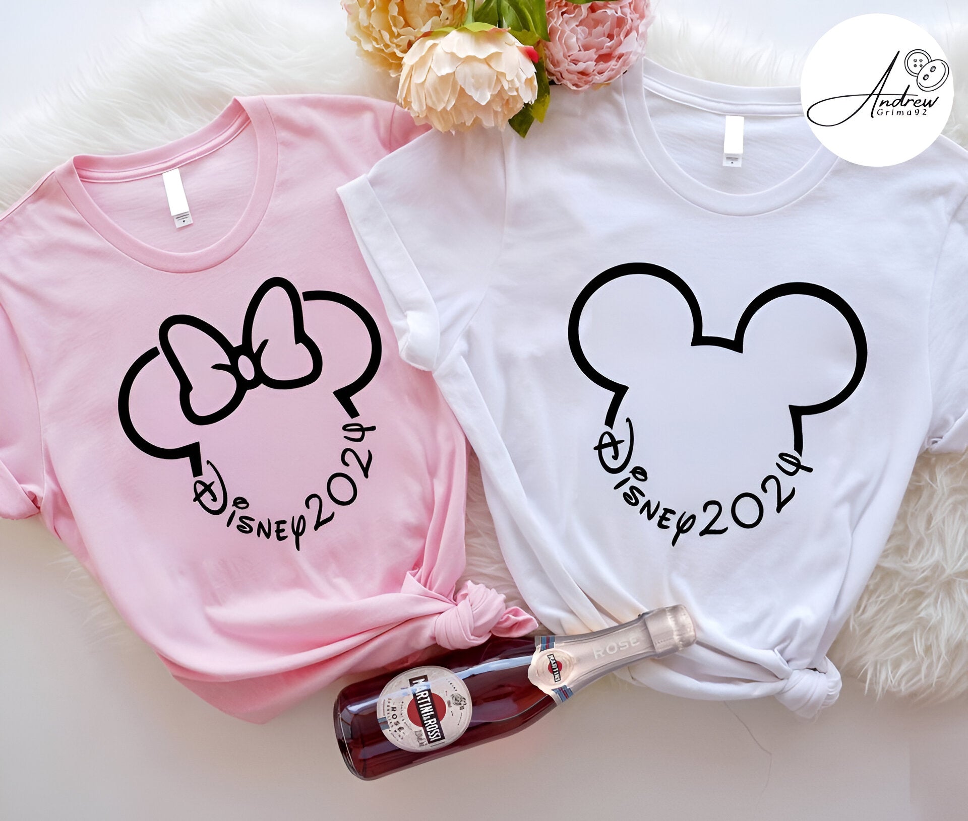 Custom 2024 Disney Family Vacation Shirts, Disney Castle 2024 Shirts DH1807 02