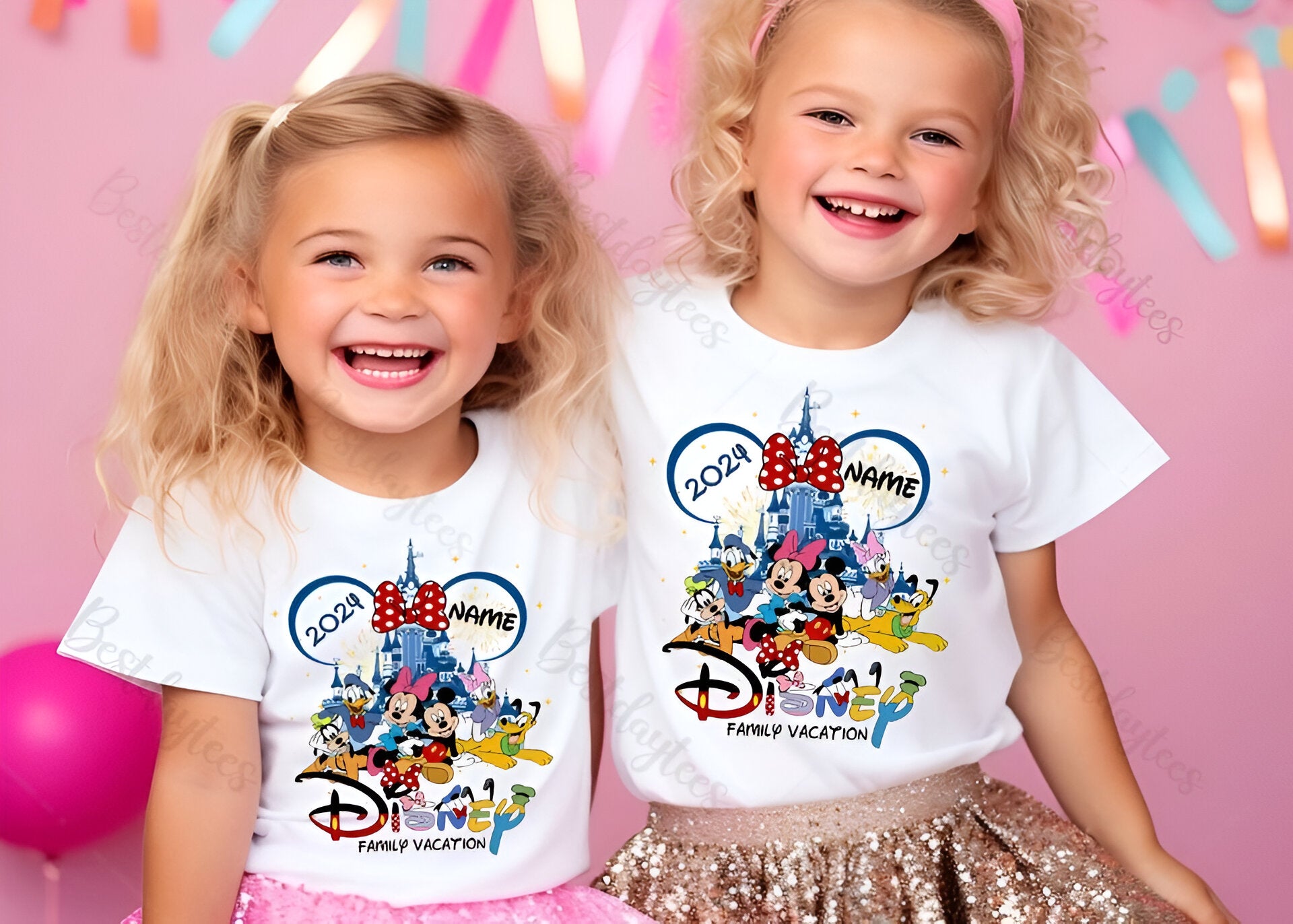 Custom 2024 Disney Family Vacation Shirts, Disney Castle 2024 Shirts DH2007 04