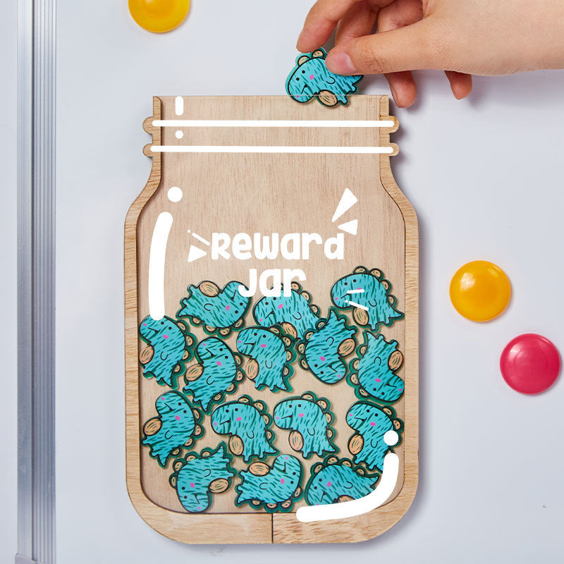 Personalized Fill The Jar With Dinosaur Teacher Reward Jar rejar