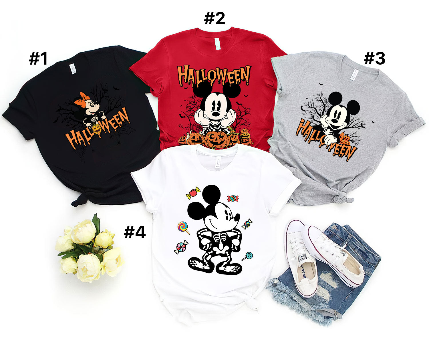 Disney Halloween Shirt, Disney Shirt, Halloween Matching Shirts, Disney Matching Shirts, Disney Trip Shirts, Disneyland Tee DH1907 03