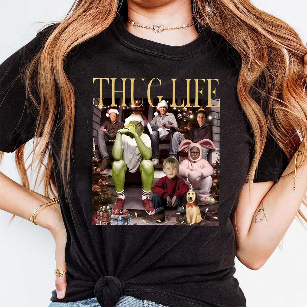 Thug Life Christmas Png, Thug Life Grinchy Png, Christmas Movie Png, Christmas Friends Png, Thug Life Christmas Png T5 NAA