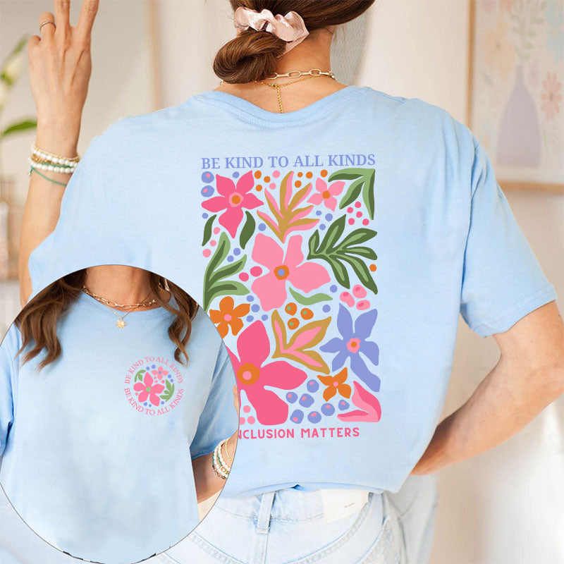 Personalized Prints Fun Instructional Graphics Teacher Two Sided T-Shirt inmy