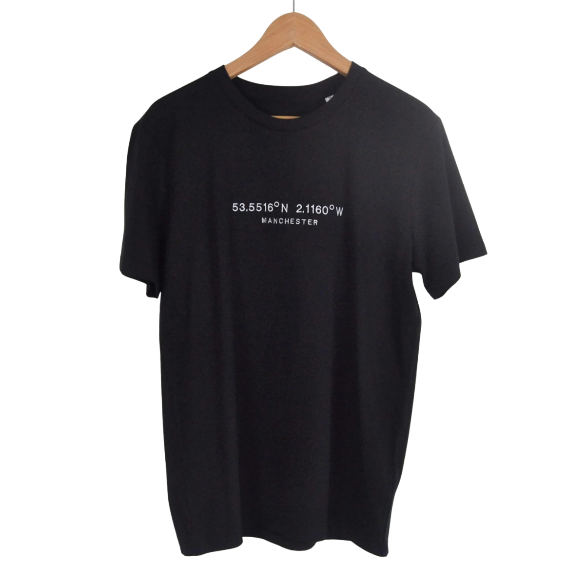 Matching Couples T-Shirt , Custom Location Coordinates Embroidered T-Shirt, Best Gift ideas for Boyfriend Girlfriend em5