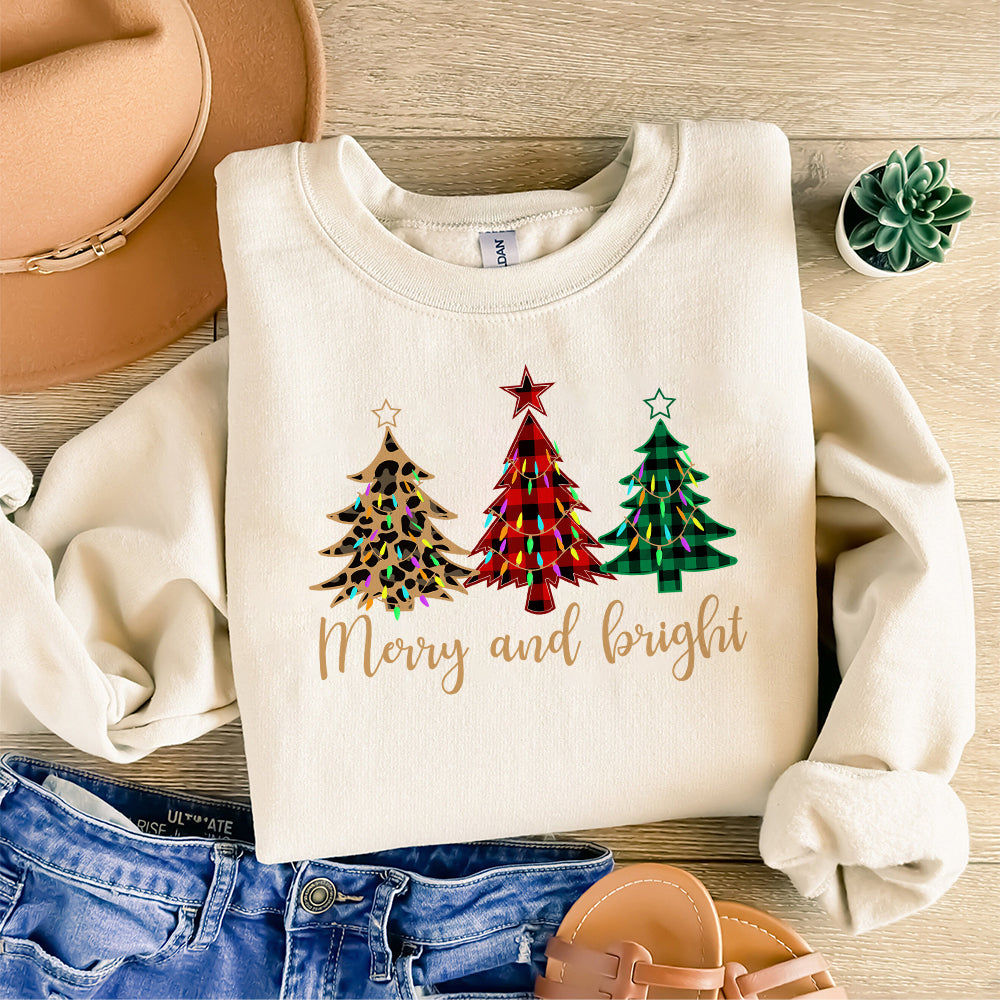 Merry and bright Christmas leopard 091124A