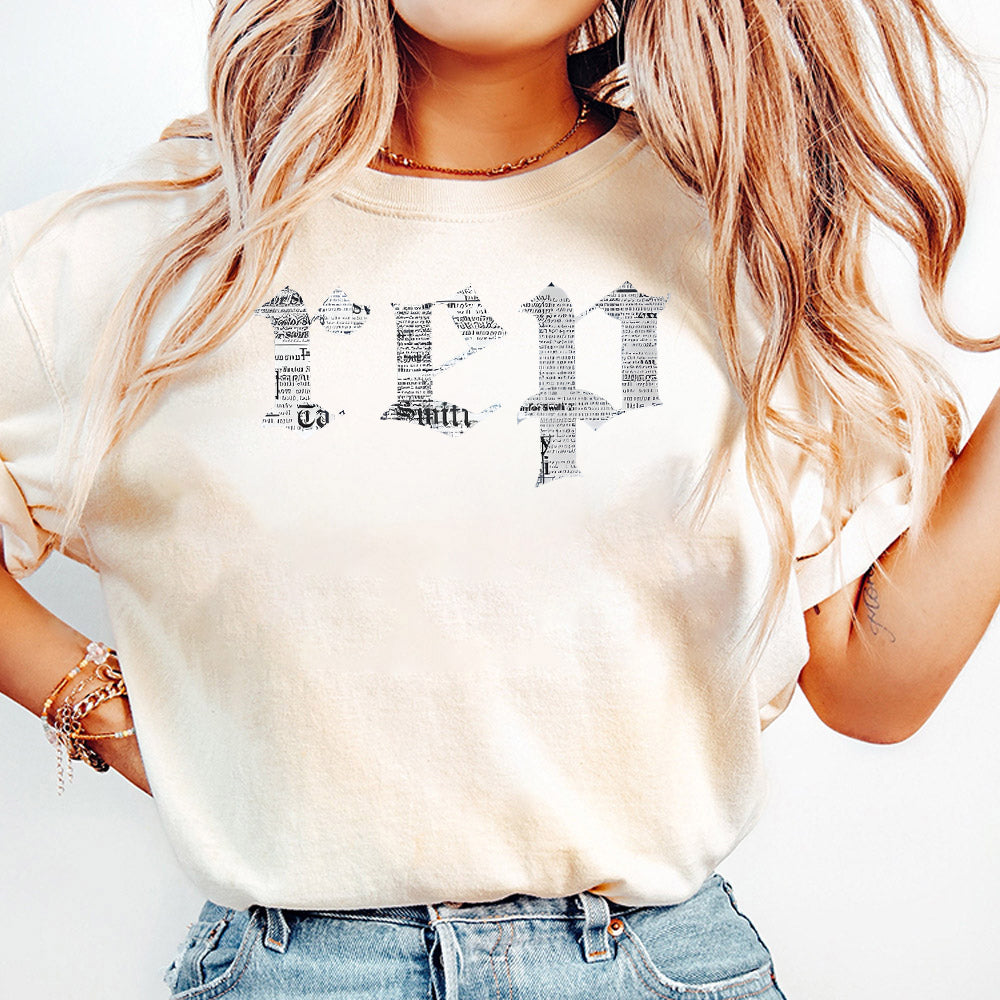 Rep Era Shirt  Reputation  Oversized T-Shirt  Rep Newspaper Shirt  Rep Shirt Eras Concert Tee  TS Fan Gift TM1510 05