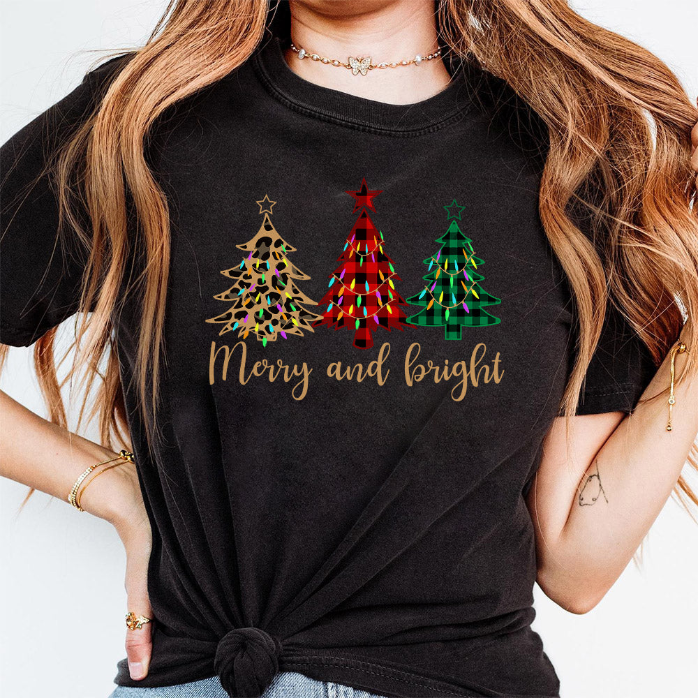 Merry and bright Christmas leopard 091124A