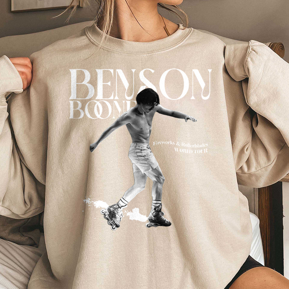 Vintage Fireworks and Rollerblades Benson World Tour 2024 Shirt, Boone 2024 Concert Tee, Beautiful Things, BB Tour Merch, BBoone Fan Shirt JJJ