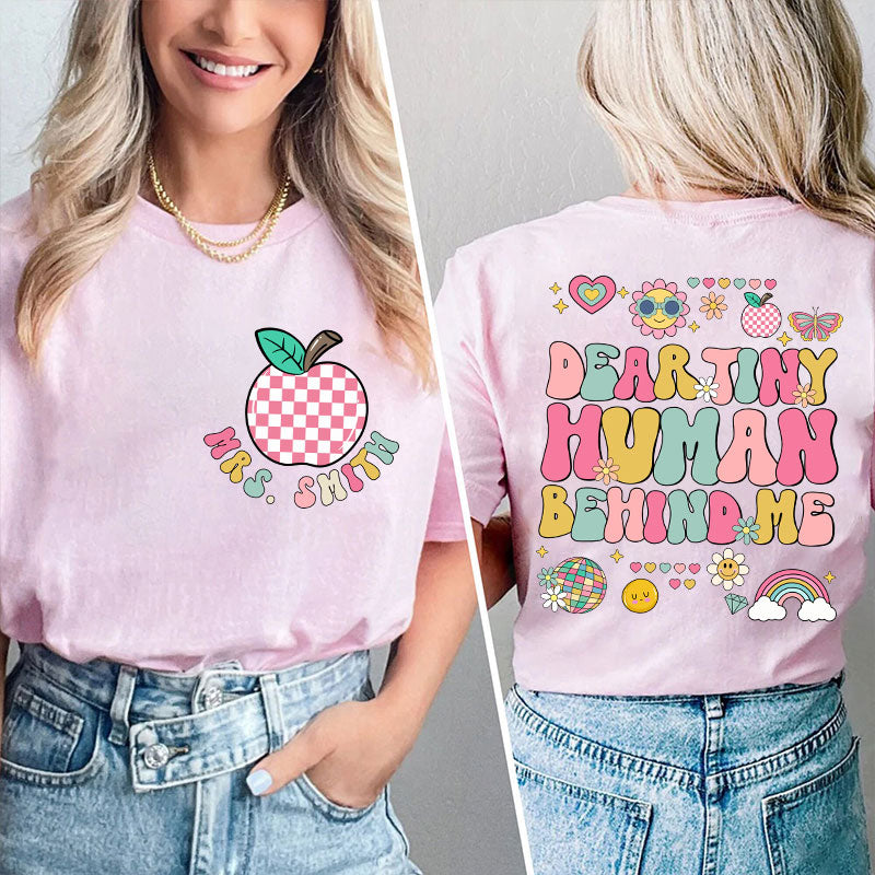 Literary Little Women Teacher Two Sided T-Shirt 2MAT68