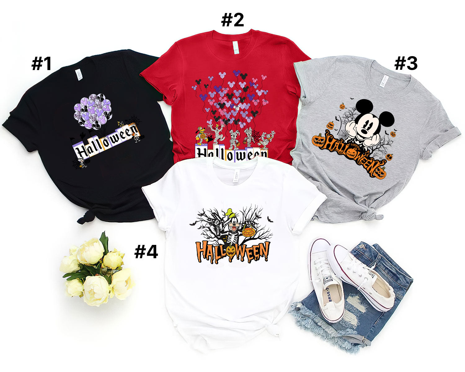 Disney Halloween Shirt, Disney Shirt, Halloween Matching Shirts, Disney Matching Shirts, Disney Trip Shirts, Disneyland Tee DH1907 05