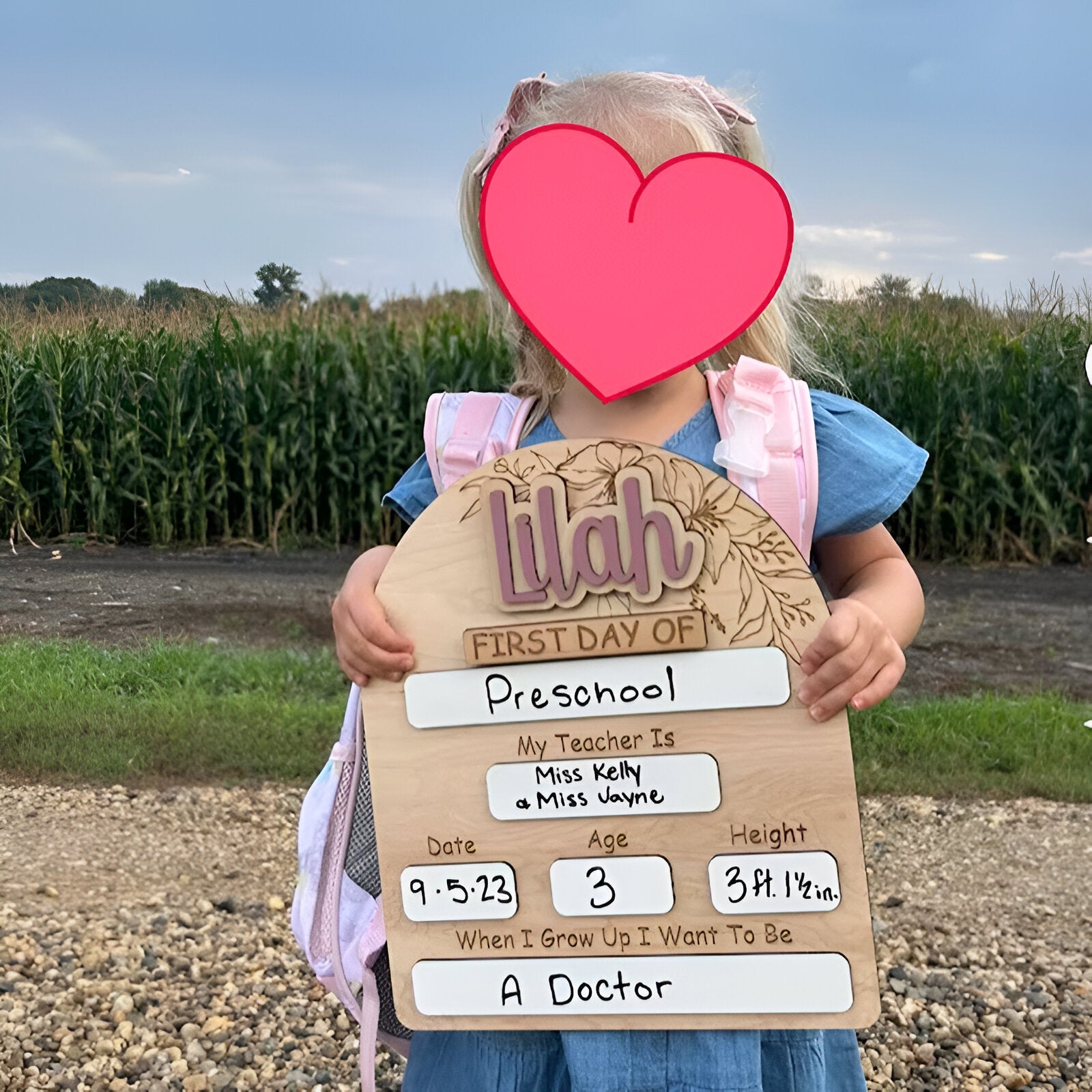 Personalized Interchangeable Back to School Sign 1 scsign1