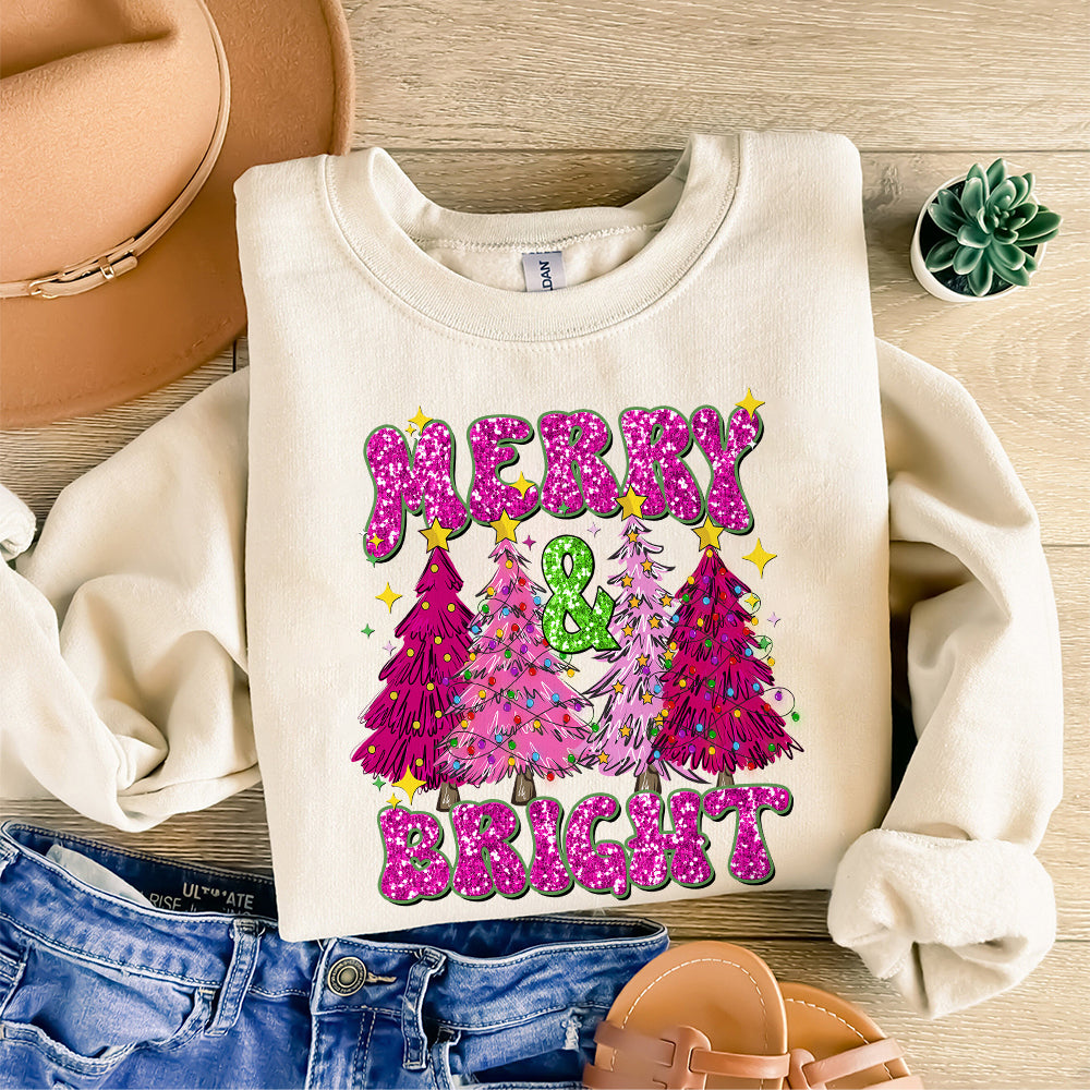 Merry and bright christmas tree 091124A