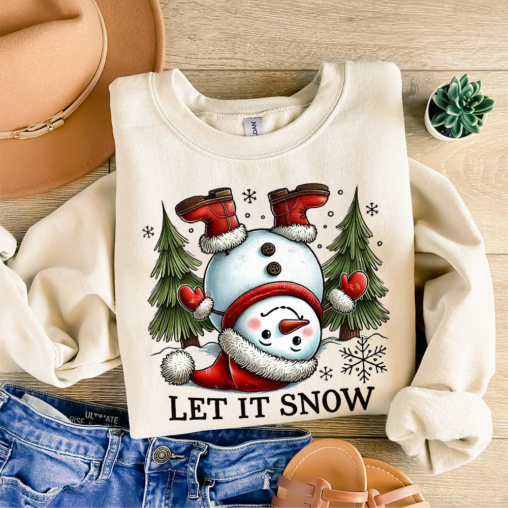 Cute Christmas Snowman png, Funny Christmas Snowman Png, Let it Snow Png, Watercolor Winter png,Vintage Snowman ,Retro Snowman,Holiday Vibes SNA
