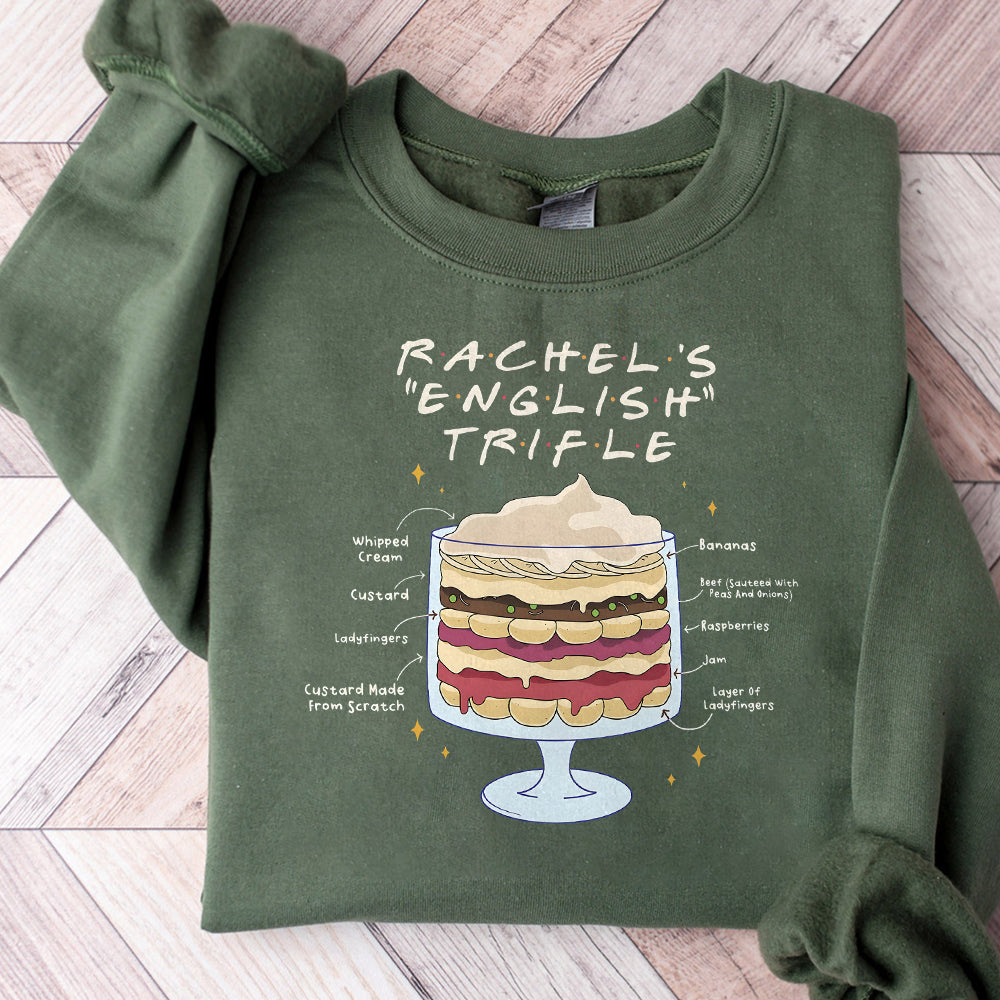 Friends English Trifle PNG Digital Download, Rachel's Trifle PNG, Friends Thanksgiving Png Designs, TV Friends, Thanksgiving Te S8 OO