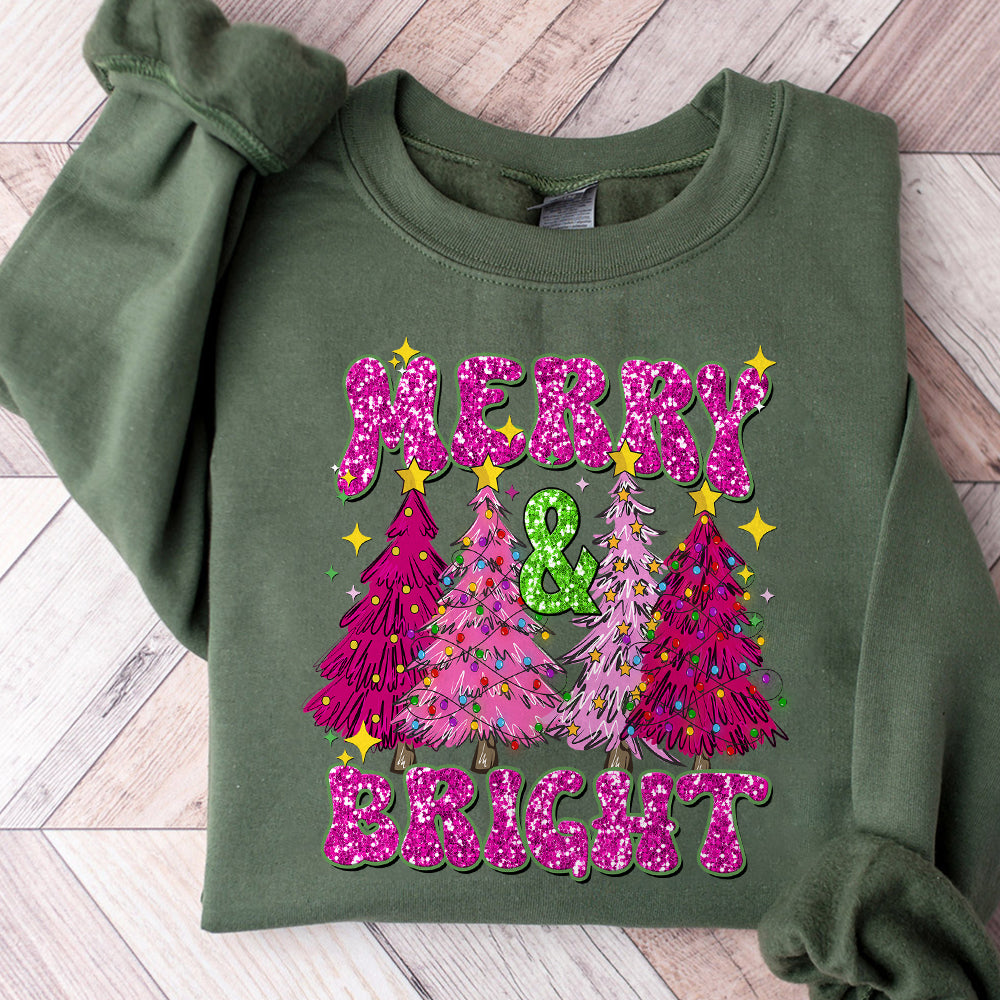 Merry and bright christmas tree 091124A