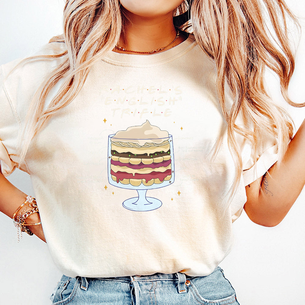 Friends English Trifle PNG Digital Download, Rachel's Trifle PNG, Friends Thanksgiving Png Designs, TV Friends, Thanksgiving Te S8 OO