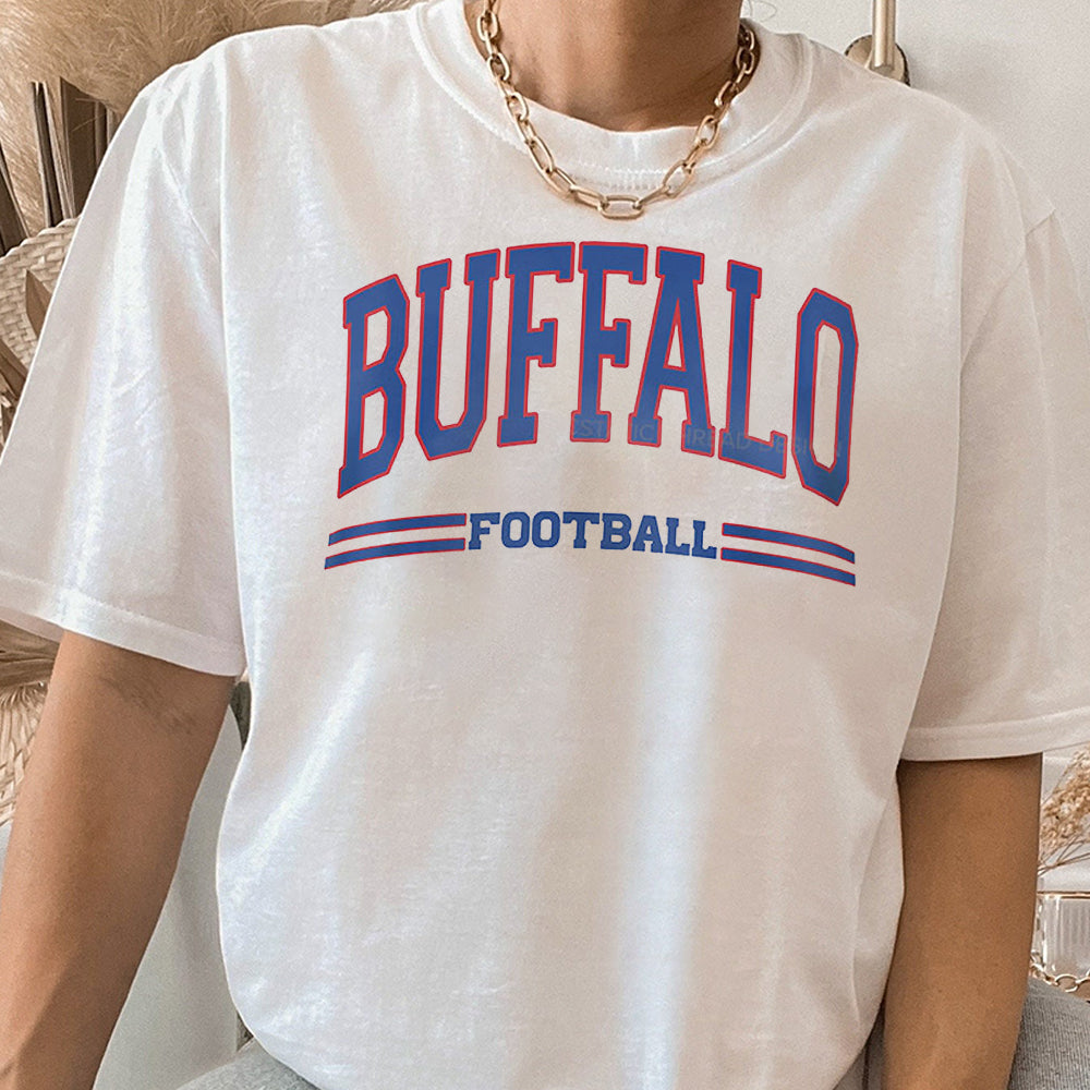 Buffalo Football Shirt, Vintage Buffalo Football, sr, Buffalo Tshirt, Buffalo Football Fan Gift, For Women and Men AAA