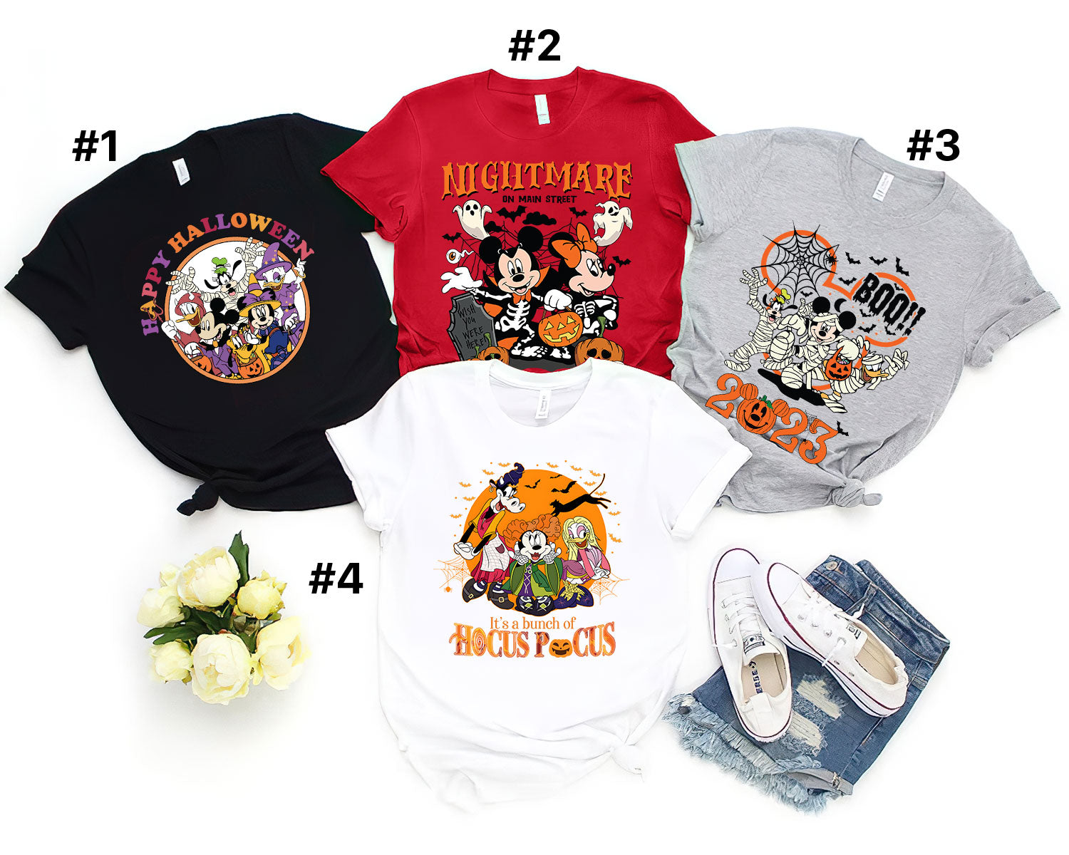 Disney Halloween Shirt, Disney Shirt, Halloween Matching Shirts, Disney Matching Shirts, Disney Trip Shirts, Disneyland Tee DH1907 06
