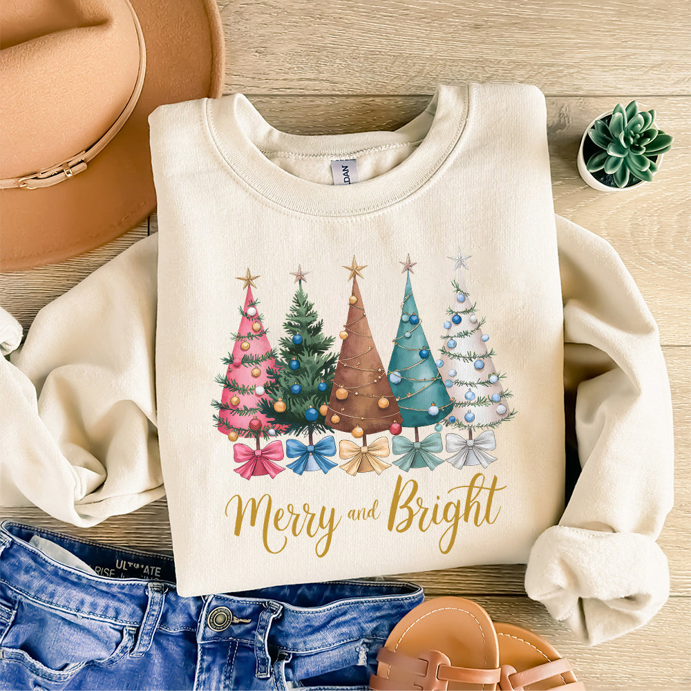 Merry and Bright Christmas Trees 091124A