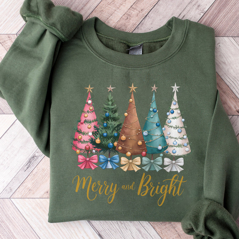 Merry and Bright Christmas Trees 091124A