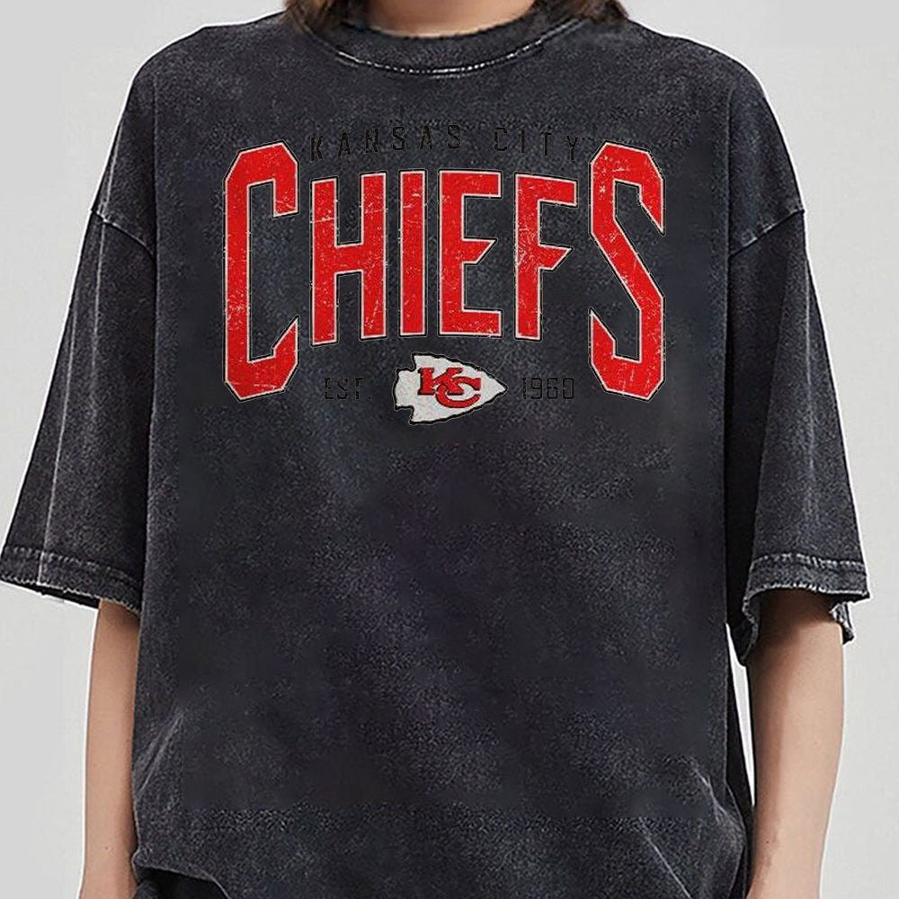 Vintage Kansas City Chiefs shirt, Chiefs sweatshirt, Kansas City Football Fan shirt, Chiefs tee, Chiefs t-shirt, Game Day apparel DDD