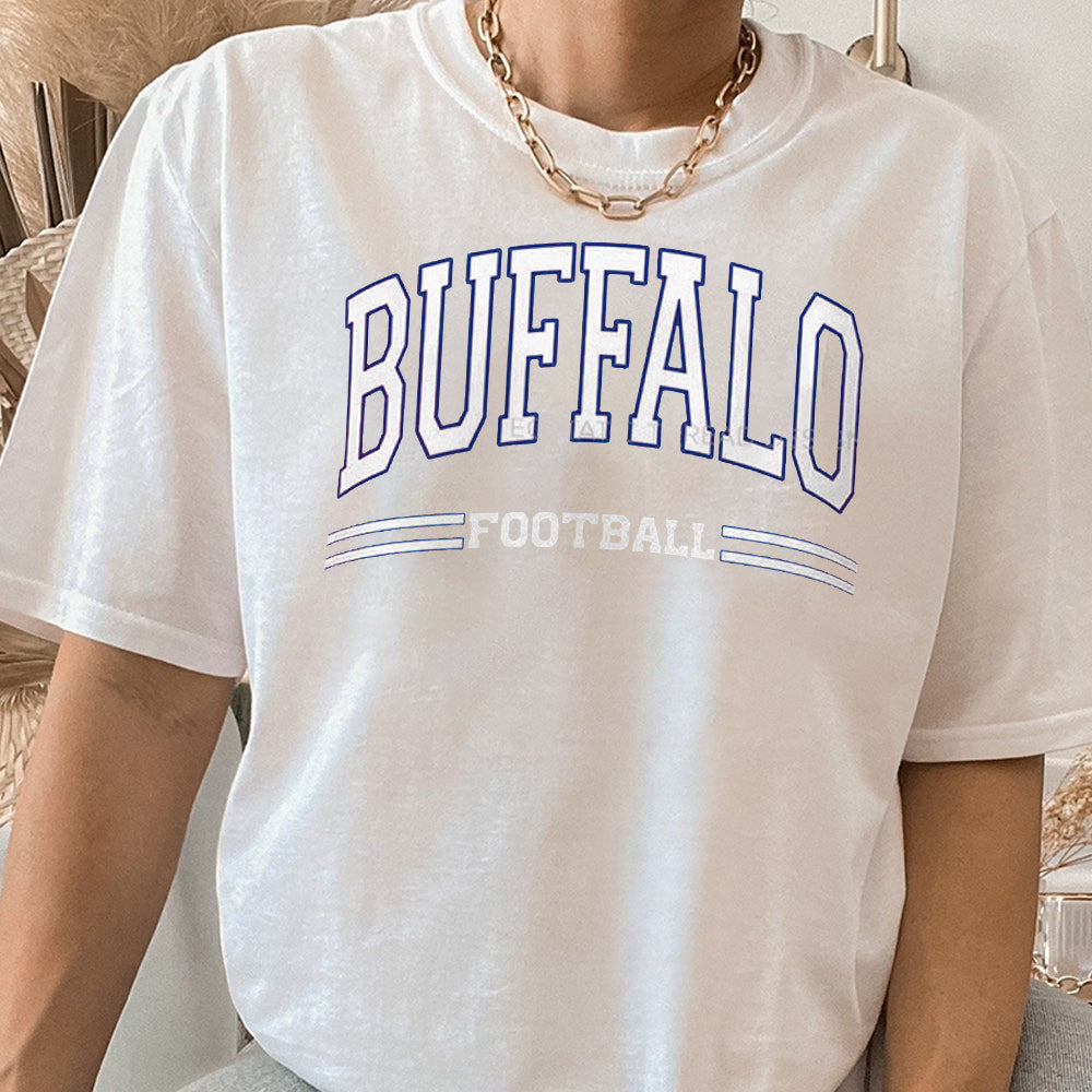 Buffalo Football Shirt, Vintage Buffalo Football, Buffalo Tshirt, Buffalo Football Fan Gift, For Women and Men 3 AAA