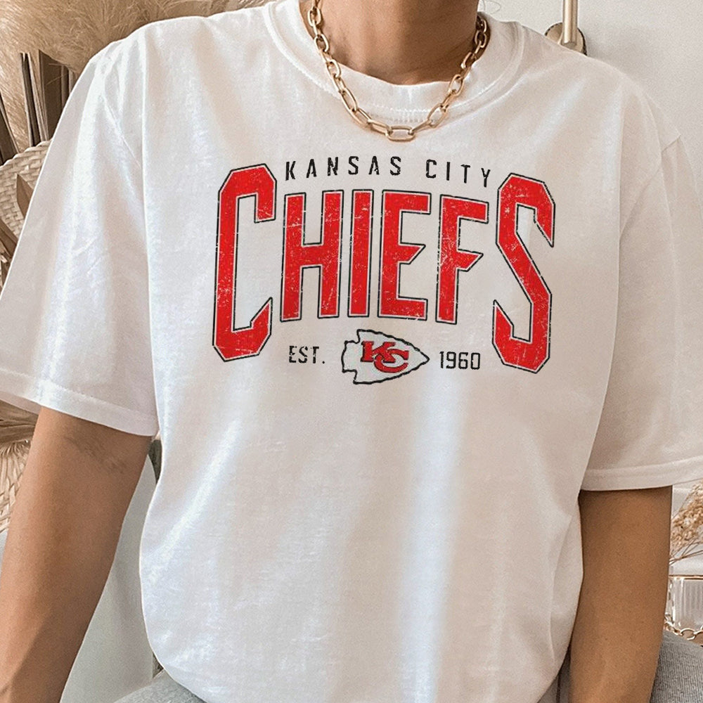 Vintage Kansas City Chiefs shirt, Chiefs sweatshirt, Kansas City Football Fan shirt, Chiefs tee, Chiefs t-shirt, Game Day apparel DDD