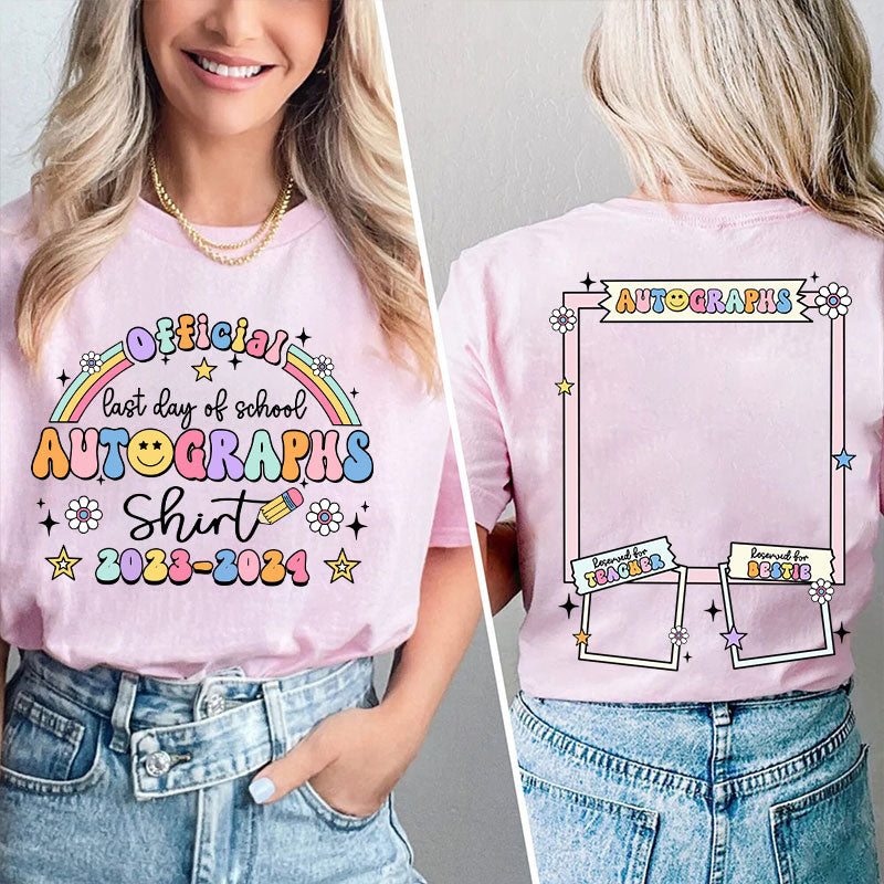 Personalized Teacher's Name And Grade Dream Team Teacher Two Sided T-Shirt 2MAT68