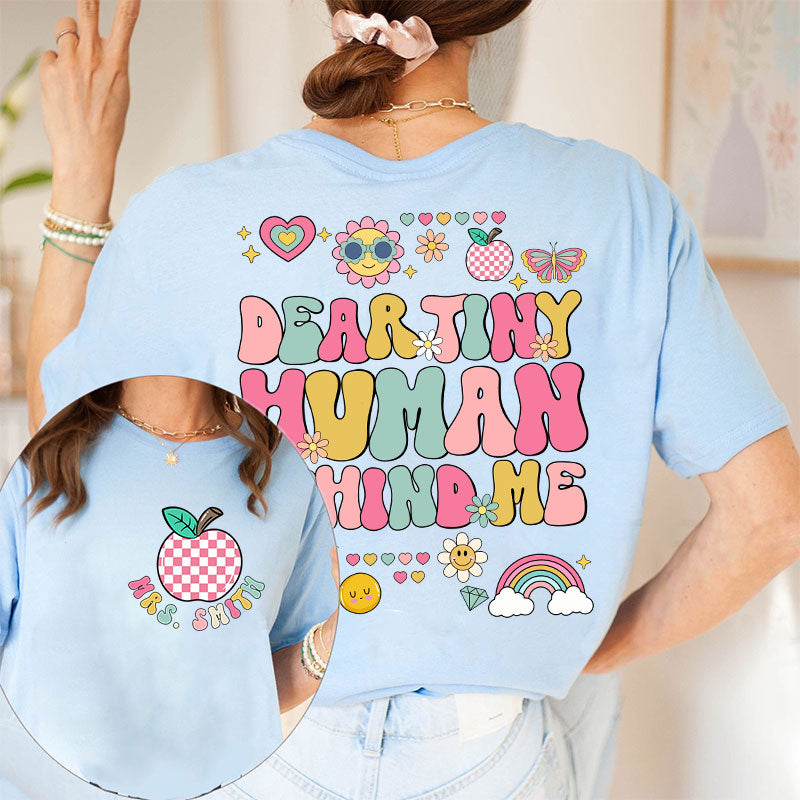 Literary Little Women Teacher Two Sided T-Shirt 2MAT68