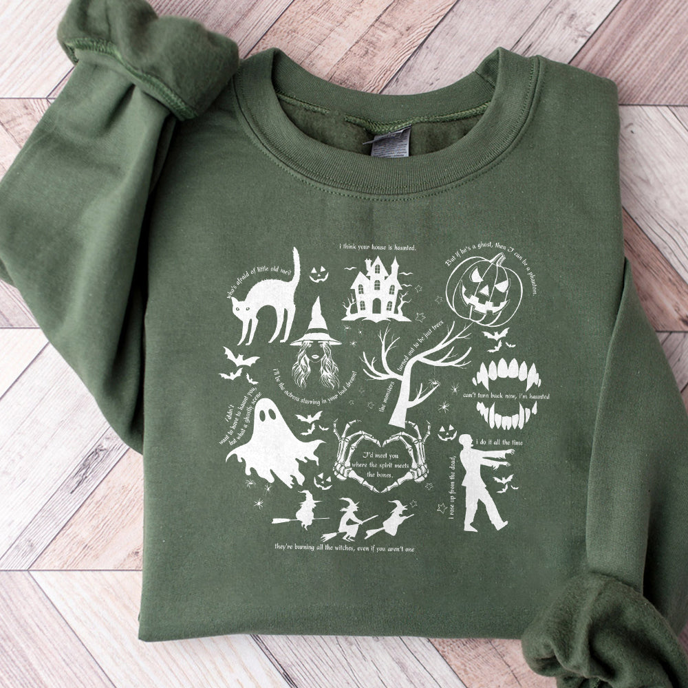 Spooky Swiftie Halloween s T-Png  Halloween Symbols & Lyrics  Fall Season, Pumpkin Halloween, Halloween Lyrics SweatPng PNG0810 09 2 NPN